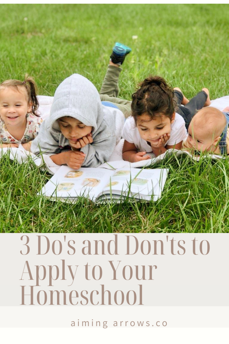 3 Do’s and Don’ts to Apply to Your Homeschool