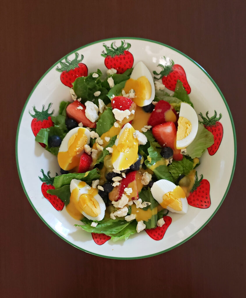4 springtime dinner ideas, simple salad
