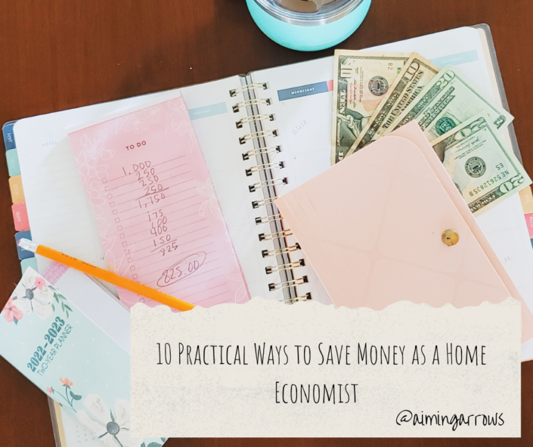 10 Practical Ways to Save Money as a Home Economist