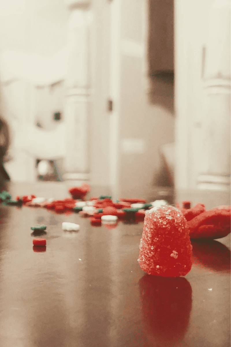 red, white, and green candy on a table, Christ-centered Christmas traditions